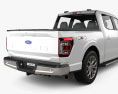 Ford F-150 Super Crew Cab 5.5 ft Bed Lariat 2024 3D-Modell