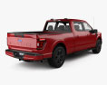 Ford F-150 Super Crew Cab 6.5 ft Bed XLT Sport 2024 3Dモデル 後ろ姿