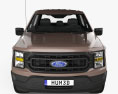 Ford F-150 Super Crew Cab 6.5 ft Bed XL 2024 3D 모델  front view