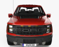 Ford F-150 Super Crew Cab 5.5 ft Bed Raptor 2024 3d model front view
