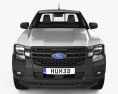 Ford Ranger Single Cab XL 2021 3D 모델  front view