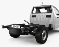 Ford Ranger Single Cab Chassis XL 2024 3D 모델 