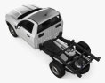 Ford Ranger 单人驾驶室 Chassis XL 2024 3D模型 顶视图