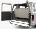 Ford E Passenger Van with HQ interior 2014 3d model