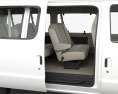 Ford E Furgone Passeggeri con interni 2014 Modello 3D