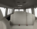 Ford E Furgoneta de Pasajeros con interior 2014 Modelo 3D