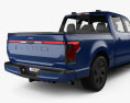 Ford F-150 Lightning Super Crew Cab 5.5 ft Bed Lariat 2024 3D模型