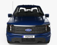 Ford F-150 Lightning Super Crew Cab 5.5 ft Bed Lariat 2024 3Dモデル front view
