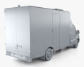 Ford Transit Box Truck 2021 3d model