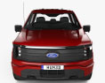 Ford F-150 Lightning Super Crew Cab 5.5 ft Bed XLT 2024 3D модель front view