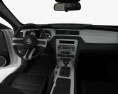 Ford Mustang V6 coupé com interior e motor 2015 Modelo 3d dashboard