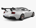 Ford Mustang Supercars 2024 3D модель back view