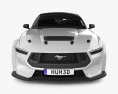 Ford Mustang Supercars 2024 Modelo 3D vista frontal