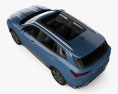 Ford Territory Titanium 인테리어 가 있는 와 엔진이 2024 3D 모델  top view