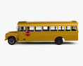 Ford B600 School Bus 1981 3d model side view