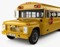 Ford B600 School Bus 1981 3d model
