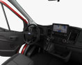 Ford Transit Carrinha L2H2 com interior 2021 Modelo 3d dashboard
