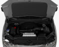 Ford F-150 Super Cab XL インテリアと とエンジン 2017 3Dモデル front view