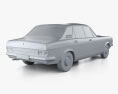 Ford Zephyr saloon 1973 3D 모델 