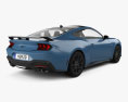 Ford Mustang GT US-spec coupe 2024 3d model back view