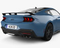Ford Mustang GT US-spec coupe 2024 3d model