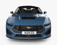 Ford Mustang GT US-spec coupe 2024 3d model front view