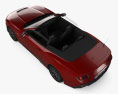 Ford Mustang GT US-spec 敞篷车 2024 3D模型 顶视图