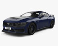 Ford Mustang Dark Horse US-spec coupe 2024 3d model