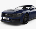 Ford Mustang Dark Horse US-spec coupé 2024 3D-Modell
