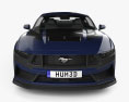Ford Mustang Dark Horse US-spec cupé 2024 Modelo 3D vista frontal