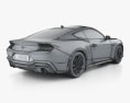Ford Mustang EcoBoost US-spec coupe 2024 3d model