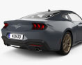 Ford Mustang EcoBoost US-spec クーペ 2024 3Dモデル