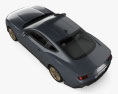 Ford Mustang EcoBoost US-spec coupe 2024 3d model top view