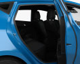 Ford Fiesta 5 puertas ST con interior y motor 2022 Modelo 3D