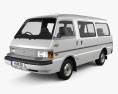 Ford Econovan Passenger Van 1986 3D-Modell