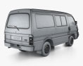 Ford Econovan Пасажирський фургон 1986 3D модель