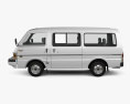 Ford Econovan Passenger Van 1986 3D-Modell Seitenansicht