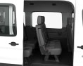 Ford Transit Passenger Van L2H3 with HQ interior 2015 3D模型