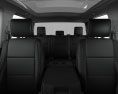 Ford F-150 Super Crew Cab XLT com interior 2017 Modelo 3d