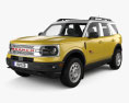 Ford Bronco Sport Heritage Limited Edition 2024 3D模型