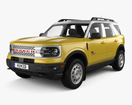 Ford Bronco Sport Heritage Limited Edition 2023 3D model