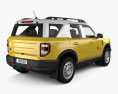 Ford Bronco Sport Heritage Limited Edition 2024 3d model back view