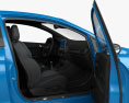 Ford Fiesta 3 portas ST com interior e motor 2022 Modelo 3d