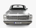 Ford Galaxie 500 4도어 세단 1968 3D 모델  front view