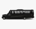 Ford F-550 Grech Shuttle Bus 2017 Modello 3D vista laterale