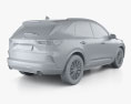 Ford Escape Plug-In Hybrid 2024 3D 모델 