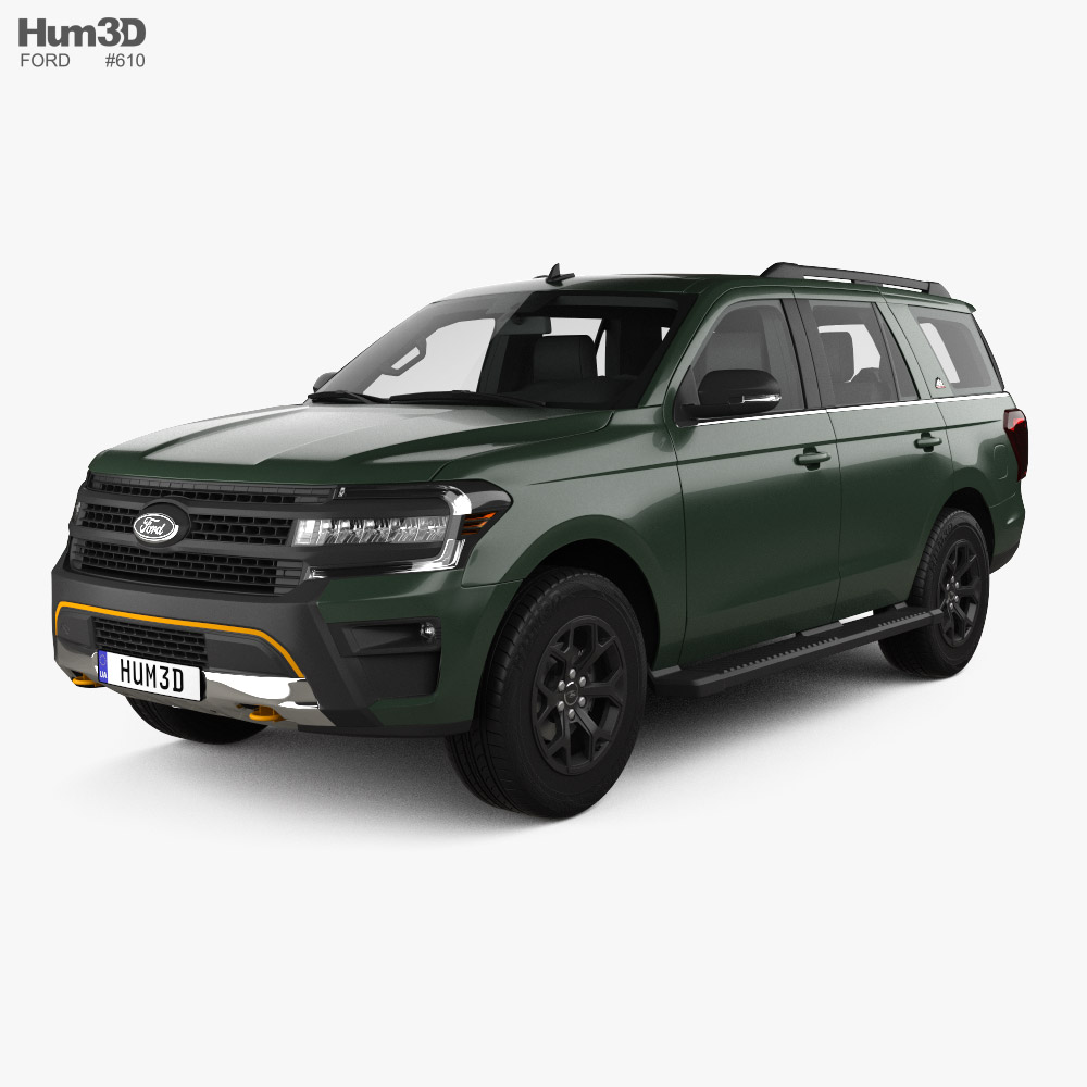 Ford Expedition Timberline 2022 3D model