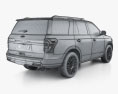 Ford Expedition Platinum 2024 3D модель