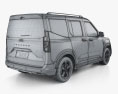 Ford Tourneo Courier Active 2024 Modello 3D