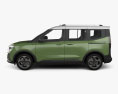 Ford Tourneo Courier Active 2024 3Dモデル side view